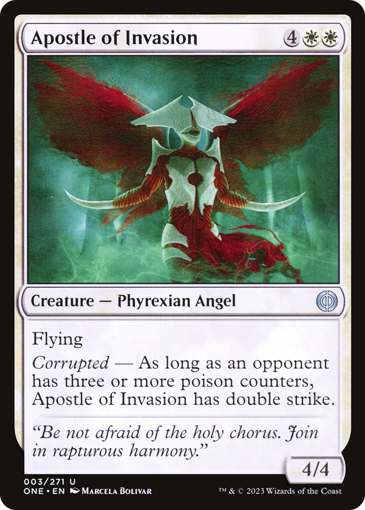 Apostle of Invasion [Phyrexia: All Will Be One] | Gam3 Escape