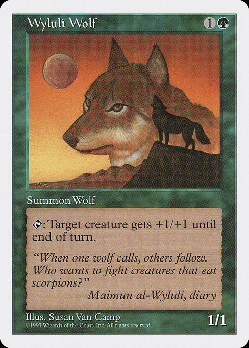 Wyluli Wolf [Fifth Edition] | Gam3 Escape