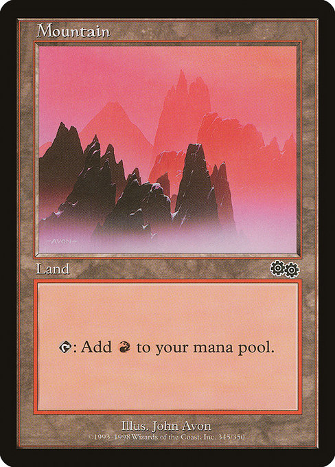 Mountain [Urza's Saga] | Gam3 Escape