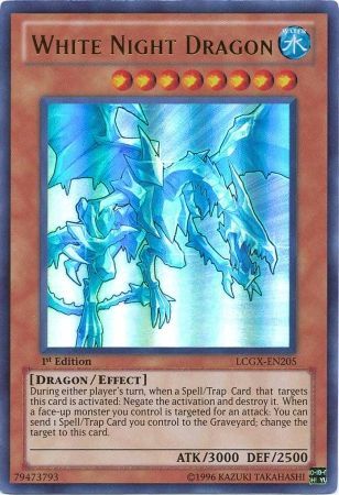 White Night Dragon [LCGX-EN205] Ultra Rare | Gam3 Escape