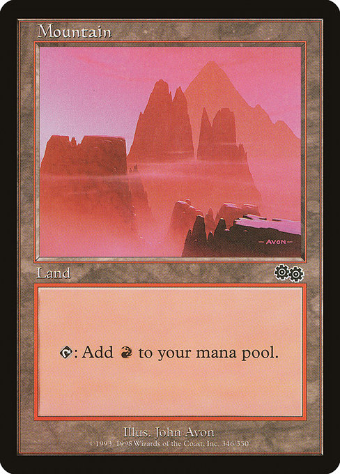 Mountain [Urza's Saga] | Gam3 Escape