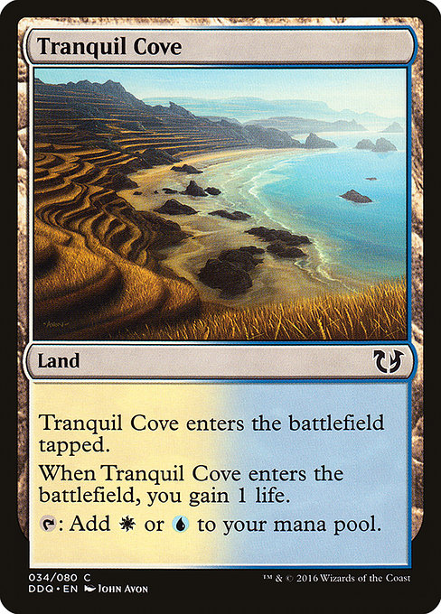 Tranquil Cove [Duel Decks: Blessed vs. Cursed] | Gam3 Escape