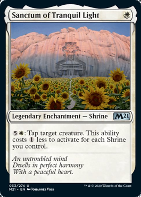 Sanctum of Tranquil Light [Core Set 2021] | Gam3 Escape