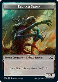 Eldrazi Spawn // Germ Double-sided Token [Double Masters Tokens] | Gam3 Escape
