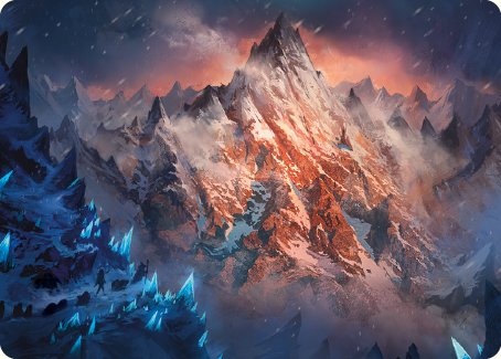 Mountain Art Card [The Lord of the Rings: Tales of Middle-earth Art Series] | Gam3 Escape
