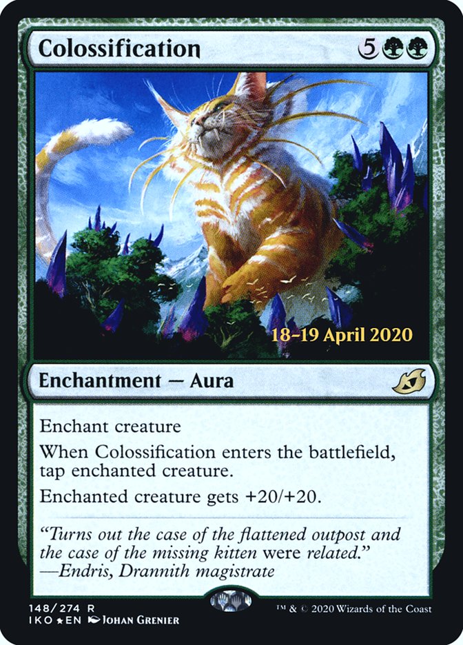 Colossification  [Ikoria: Lair of Behemoths Prerelease Promos] | Gam3 Escape