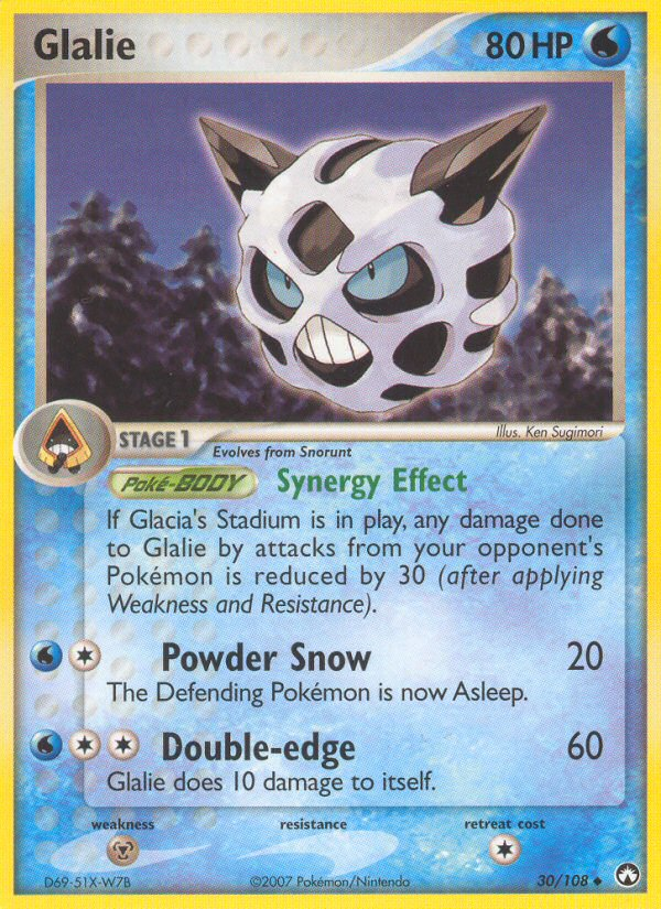 Glalie (30/108) [EX: Power Keepers] | Gam3 Escape