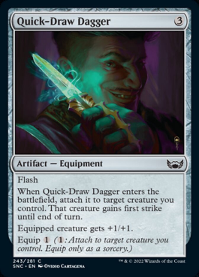 Quick-Draw Dagger [Streets of New Capenna] | Gam3 Escape