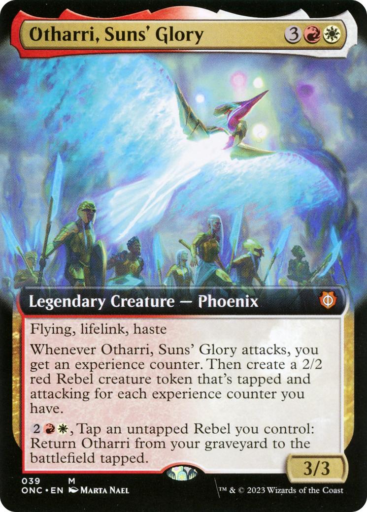 Otharri, Suns' Glory (Extended Art) [Phyrexia: All Will Be One Commander] | Gam3 Escape