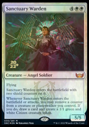 Sanctuary Warden [Streets of New Capenna Prerelease Promos] | Gam3 Escape