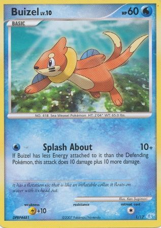 Buizel (1/12) [Diamond & Pearl: Trainer Kit - Manaphy] | Gam3 Escape