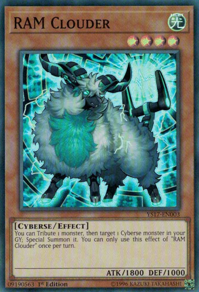 RAM Clouder [YS17-EN003] Super Rare | Gam3 Escape