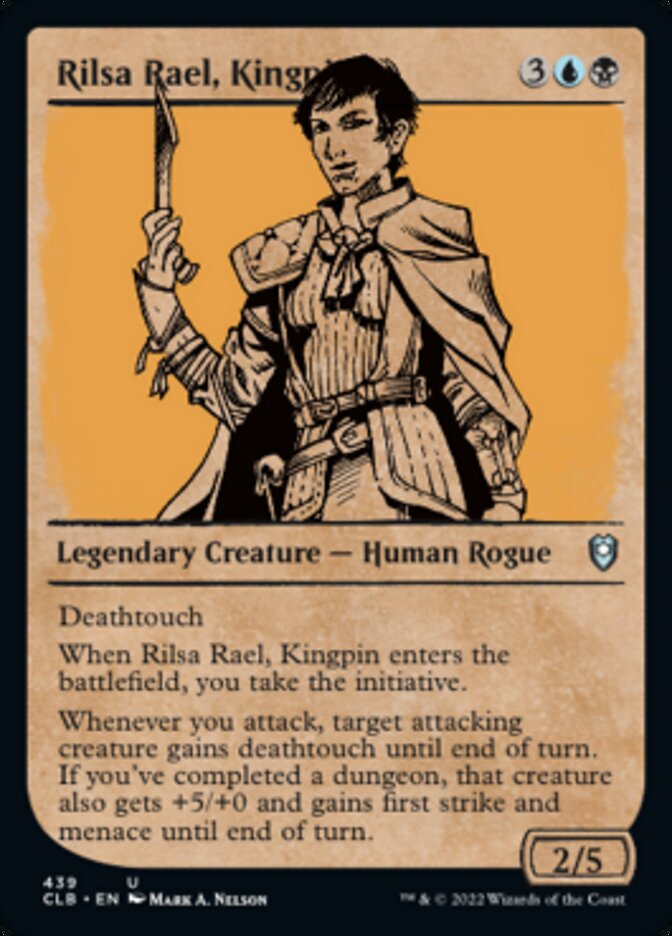 Rilsa Rael, Kingpin (Showcase) [Commander Legends: Battle for Baldur's Gate] | Gam3 Escape