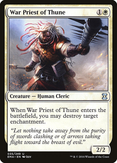 War Priest of Thune [Eternal Masters] | Gam3 Escape