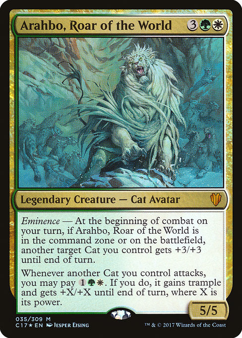 Arahbo, Roar of the World [Commander 2017] | Gam3 Escape