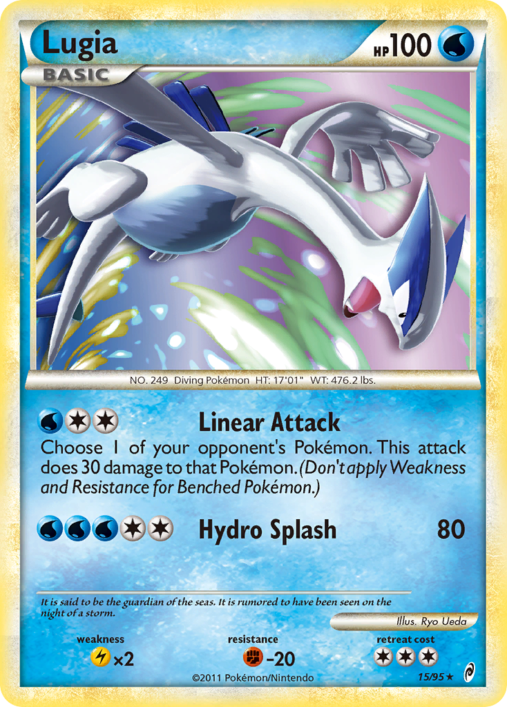 Lugia (15/95) [HeartGold & SoulSilver: Call of Legends] | Gam3 Escape