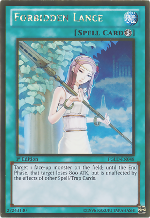 Forbidden Lance [PGLD-EN048] Gold Rare | Gam3 Escape