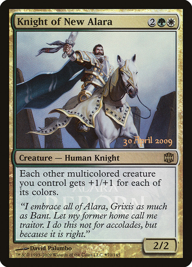 Knight of New Alara (Launch) [Alara Reborn Promos] | Gam3 Escape