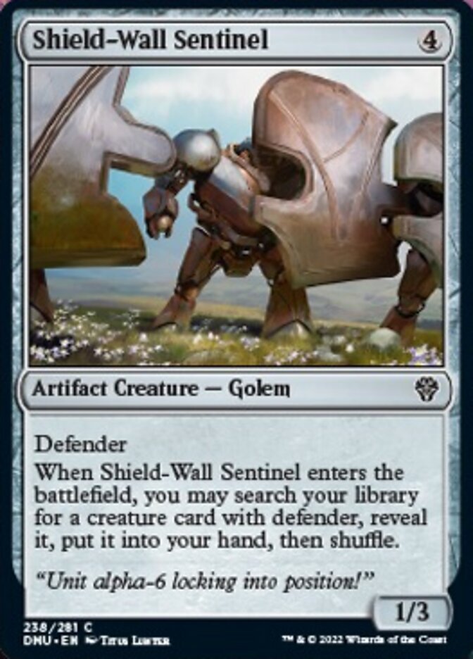 Shield-Wall Sentinel [Dominaria United] | Gam3 Escape