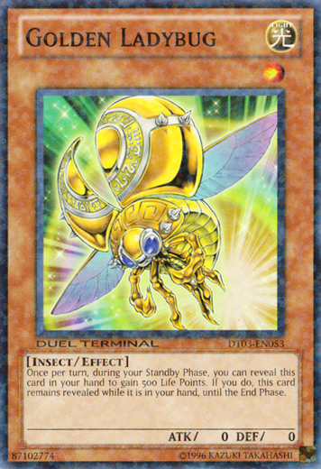 Golden Ladybug [DT03-EN053] Common | Gam3 Escape