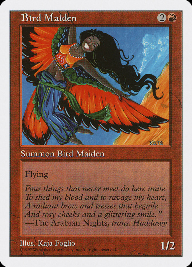 Bird Maiden [Fifth Edition] | Gam3 Escape