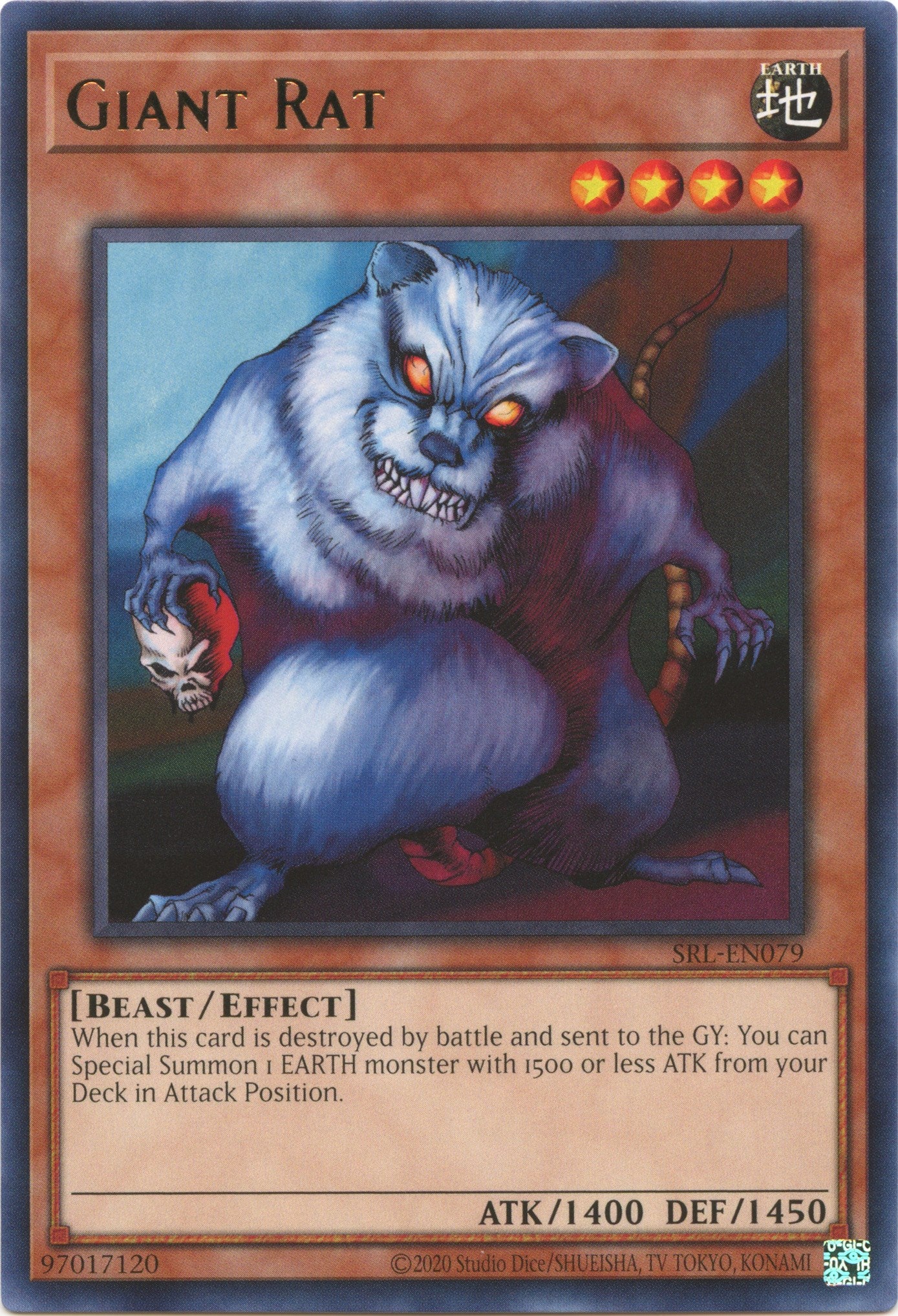 Giant Rat (25th Anniversary) [SRL-EN079] Rare | Gam3 Escape