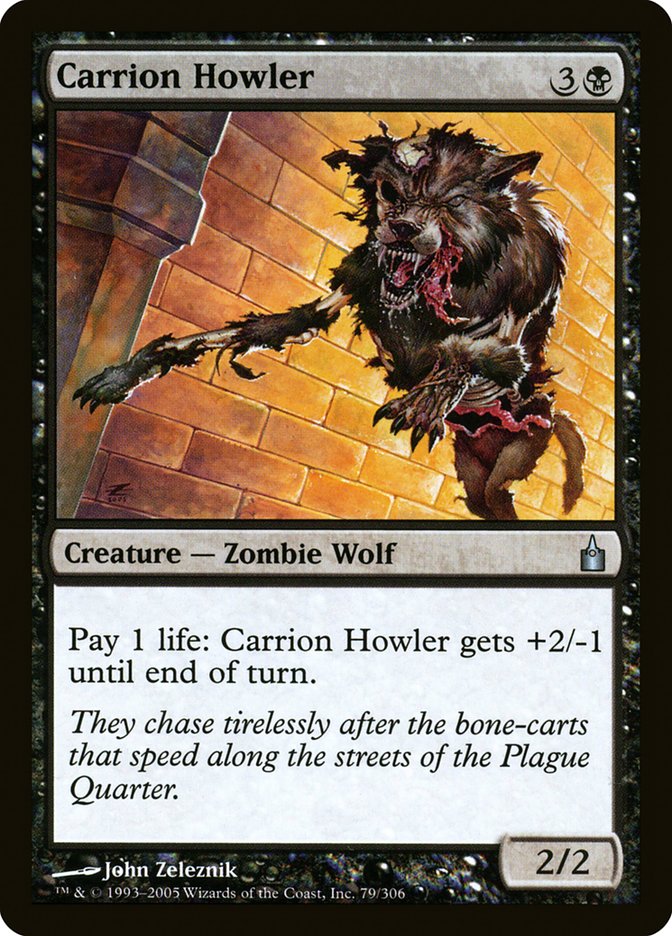 Carrion Howler [Ravnica: City of Guilds] | Gam3 Escape