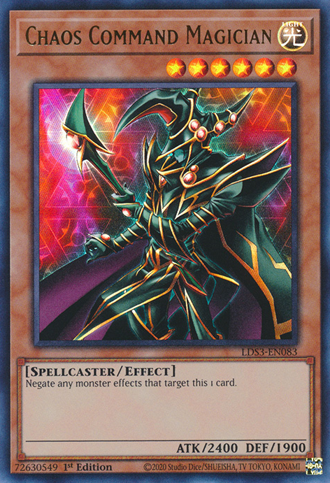 Chaos Command Magician [LDS3-EN083] Ultra Rare | Gam3 Escape