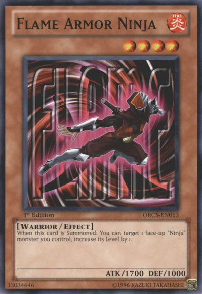 Flame Armor Ninja [ORCS-EN013] Common | Gam3 Escape