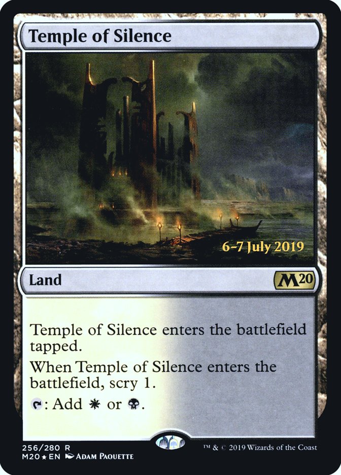 Temple of Silence  [Core Set 2020 Prerelease Promos] | Gam3 Escape