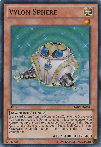 Vylon Sphere [HA06-EN004] Super Rare | Gam3 Escape