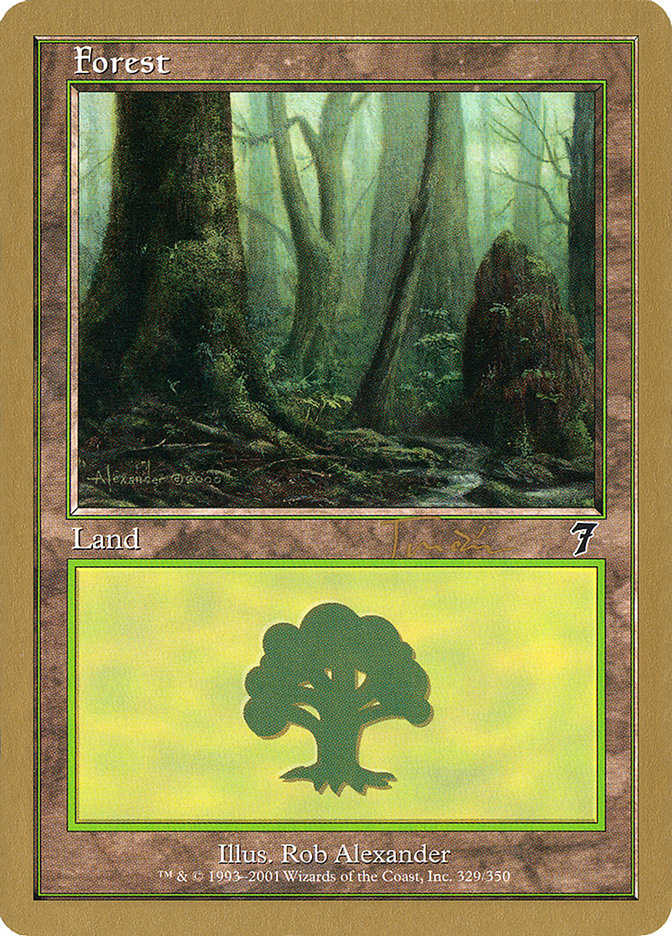 Forest (jt329) (Jan Tomcani) [World Championship Decks 2001] | Gam3 Escape