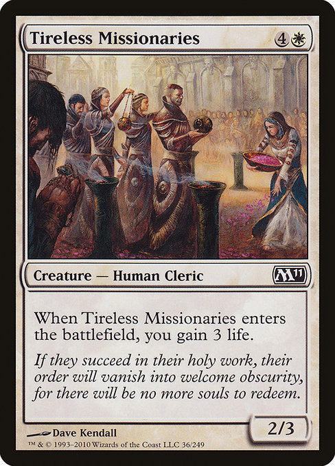 Tireless Missionaries [Magic 2011] | Gam3 Escape