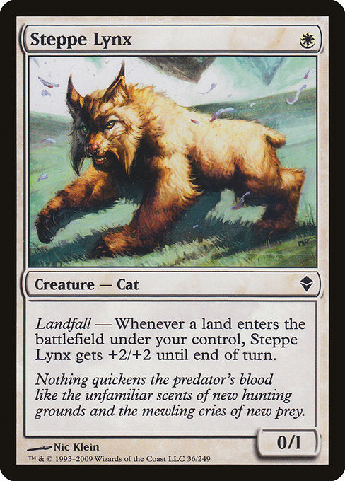 Steppe Lynx [Zendikar] | Gam3 Escape