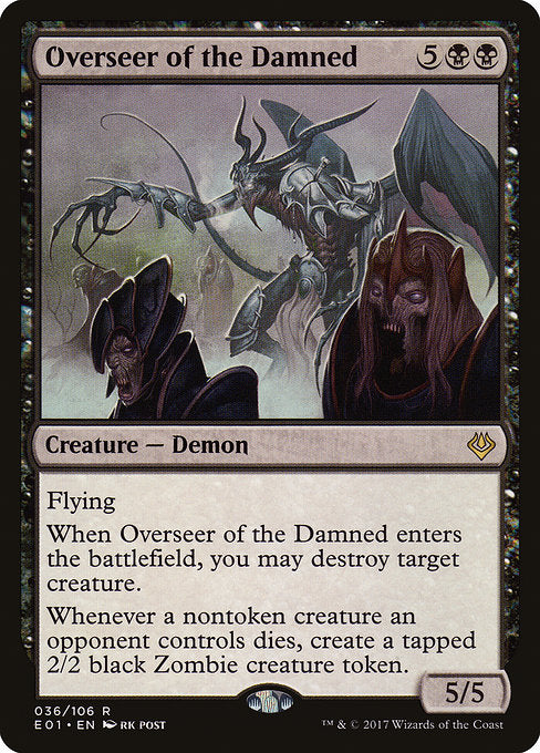 Overseer of the Damned [Archenemy: Nicol Bolas] | Gam3 Escape