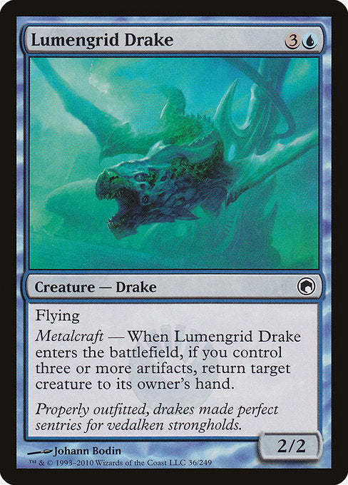 Lumengrid Drake [Scars of Mirrodin] | Gam3 Escape