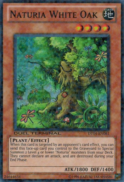 Naturia White Oak [DT04-EN081] Super Rare | Gam3 Escape