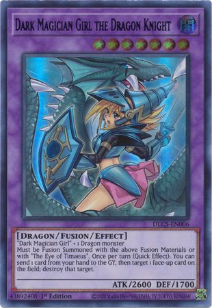 Dark Magician Girl the Dragon Knight (Alternate Art) [DLCS-EN006] Ultra Rare | Gam3 Escape