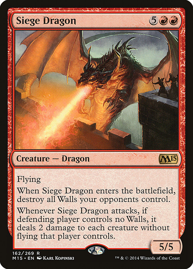 Siege Dragon [Magic 2015] | Gam3 Escape
