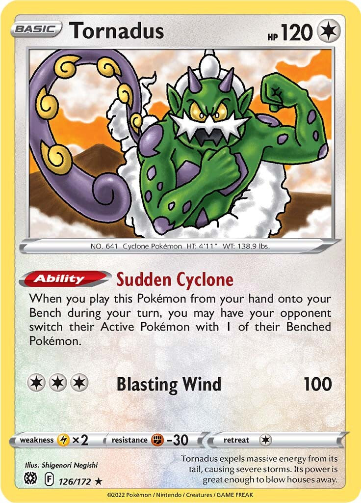 Tornadus (126/172) [Sword & Shield: Brilliant Stars] | Gam3 Escape