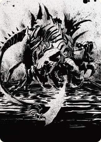 Karumonix, the Rat King Art Card [Phyrexia: All Will Be One Art Series] | Gam3 Escape
