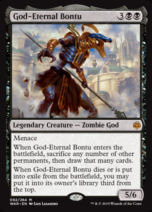 God-Eternal Bontu [War of the Spark] | Gam3 Escape