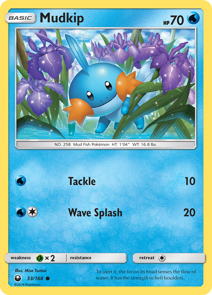 Mudkip (33/168) [Sun & Moon: Celestial Storm] | Gam3 Escape