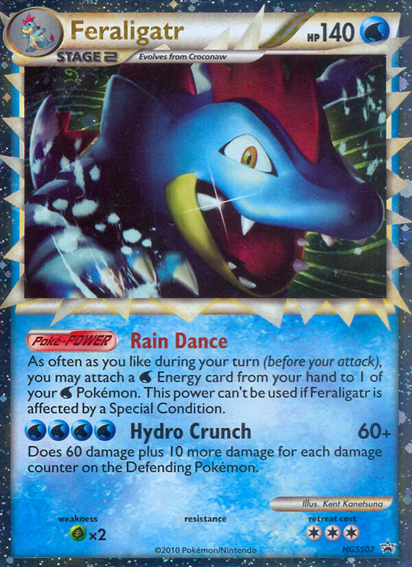 Feraligatr (HGSS07) [HeartGold & SoulSilver: Black Star Promos] | Gam3 Escape