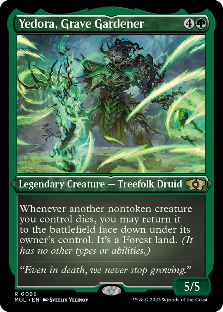 Yedora, Grave Gardener (Foil Etched) [Multiverse Legends] | Gam3 Escape