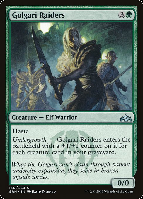 Golgari Raiders [Guilds of Ravnica] | Gam3 Escape