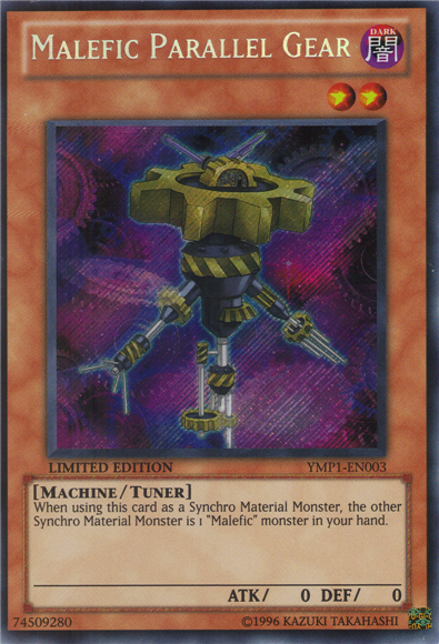 Malefic Parallel Gear [YMP1-EN003] Secret Rare | Gam3 Escape