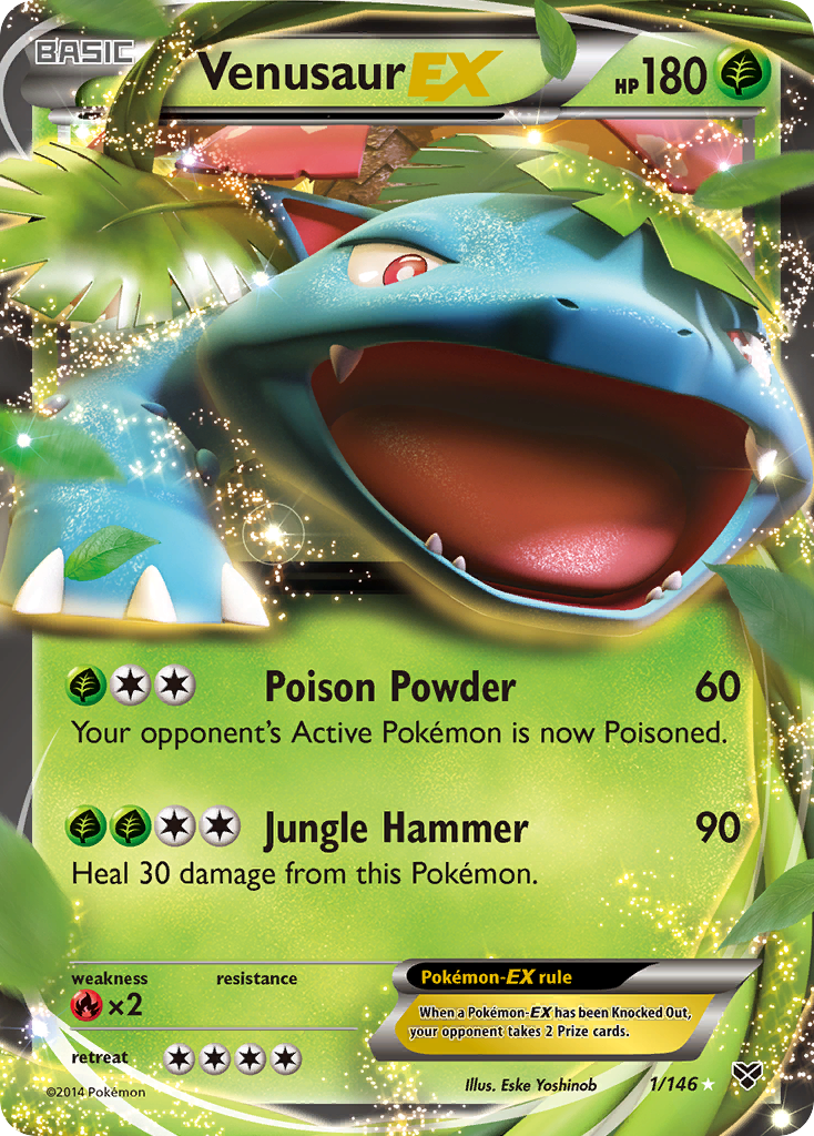 Venusaur EX (1/146) [XY: Base Set] | Gam3 Escape