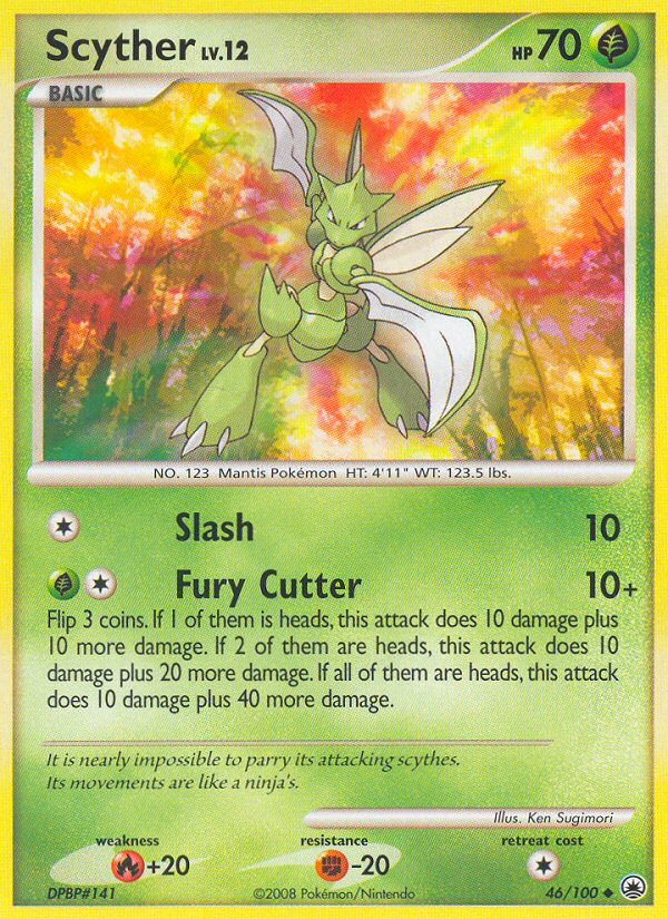 Scyther (46/100) [Diamond & Pearl: Majestic Dawn] | Gam3 Escape