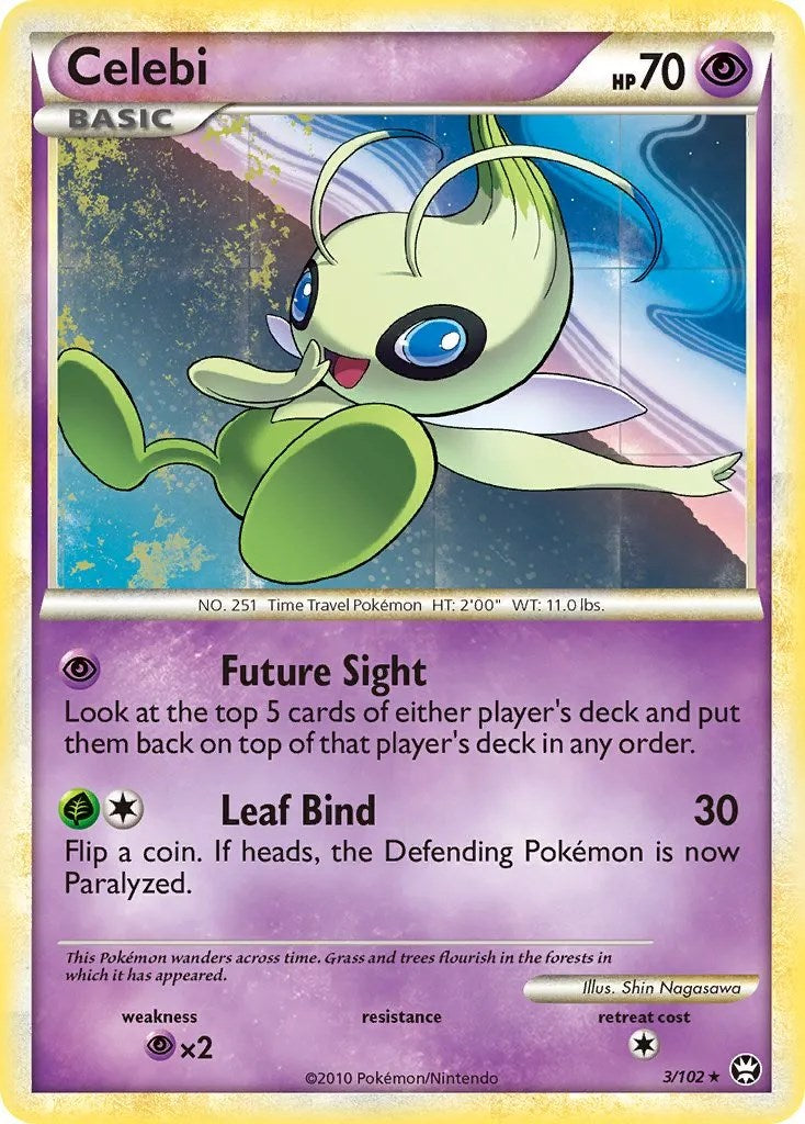 Celebi (3/102) (Movie Exclusive) [HeartGold & SoulSilver: Triumphant] | Gam3 Escape